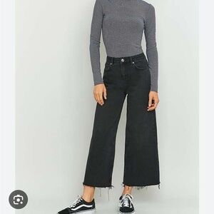 BDG Charcoal Wide-Leg Jeans